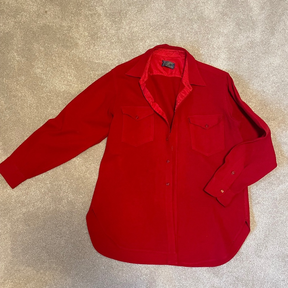 ORIGINAL RED WOOL PENDELTON
